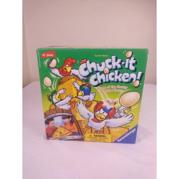 Chuck It Chicken Ravensburger 2006 Vintage Board Game - Picture 1 of 8